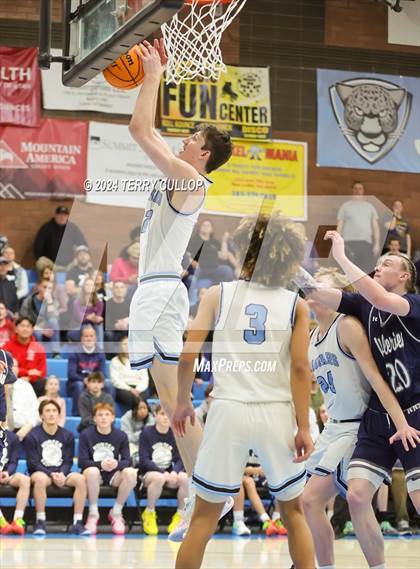 Thumbnail 1 in Hunter @ West Jordan (UHSAA 5A Round 1) photogallery.
