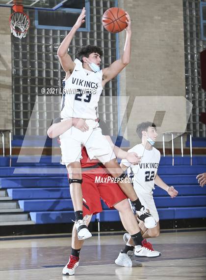 Thumbnail 3 in St. Joseph by the Sea vs Monsignor McClancy (CHSAA Spring Tournaent) photogallery.