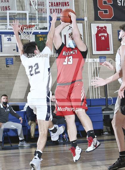Thumbnail 1 in St. Joseph by the Sea vs Monsignor McClancy (CHSAA Spring Tournaent) photogallery.