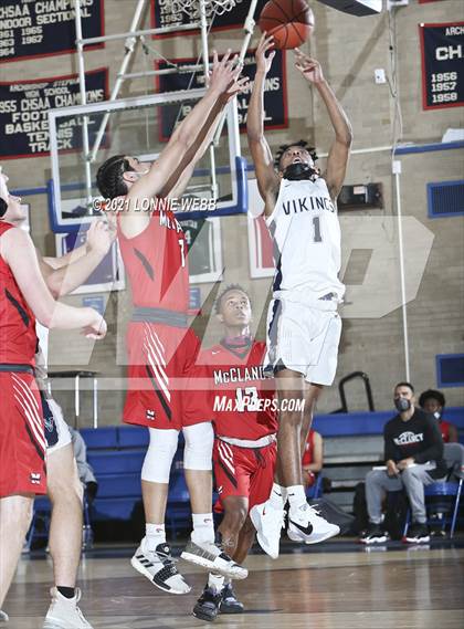 Thumbnail 1 in St. Joseph by the Sea vs Monsignor McClancy (CHSAA Spring Tournaent) photogallery.