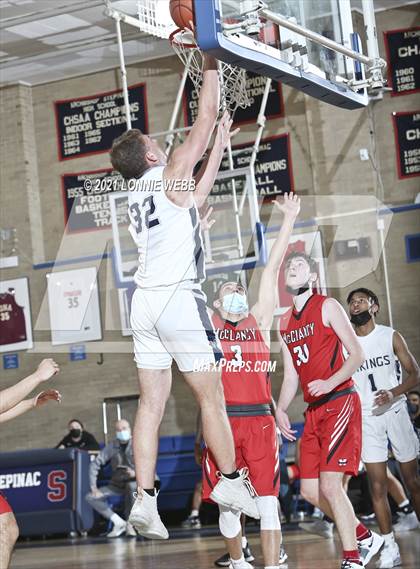 Thumbnail 3 in St. Joseph by the Sea vs Monsignor McClancy (CHSAA Spring Tournaent) photogallery.