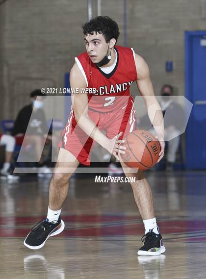 Thumbnail 1 in St. Joseph by the Sea vs Monsignor McClancy (CHSAA Spring Tournaent) photogallery.