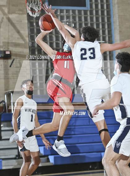 Thumbnail 1 in St. Joseph by the Sea vs Monsignor McClancy (CHSAA Spring Tournaent) photogallery.