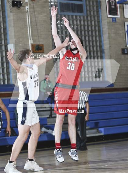 Thumbnail 1 in St. Joseph by the Sea vs Monsignor McClancy (CHSAA Spring Tournaent) photogallery.