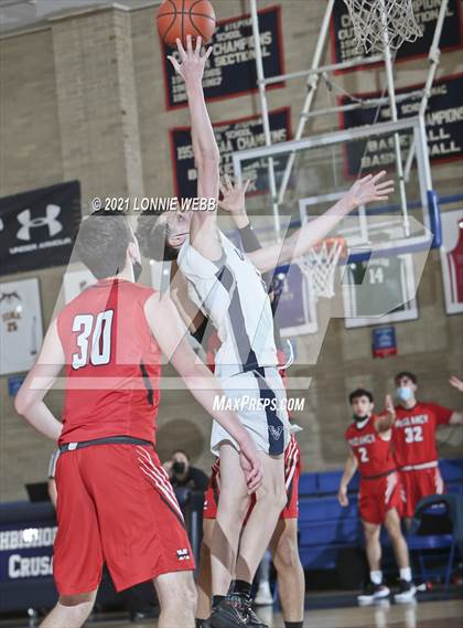 Thumbnail 1 in St. Joseph by the Sea vs Monsignor McClancy (CHSAA Spring Tournaent) photogallery.