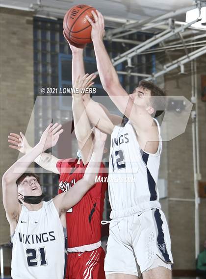 Thumbnail 2 in St. Joseph by the Sea vs Monsignor McClancy (CHSAA Spring Tournaent) photogallery.
