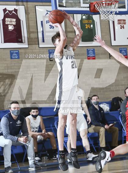 Thumbnail 2 in St. Joseph by the Sea vs Monsignor McClancy (CHSAA Spring Tournaent) photogallery.