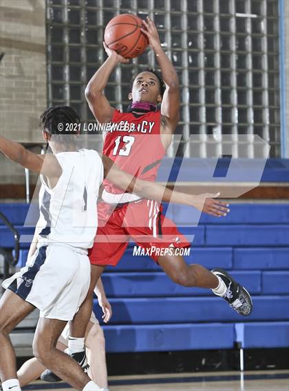 Thumbnail 2 in St. Joseph by the Sea vs Monsignor McClancy (CHSAA Spring Tournaent) photogallery.