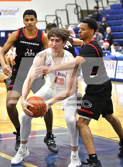 Thumbnail 1 in Bishop Gorman vs. Centennial (Tarkanian Classic) photogallery.