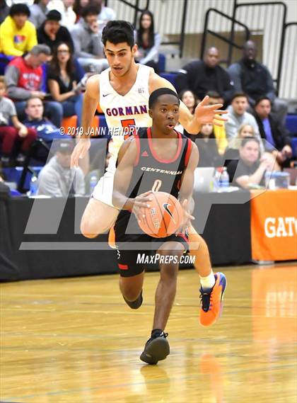 Thumbnail 1 in Bishop Gorman vs. Centennial (Tarkanian Classic) photogallery.