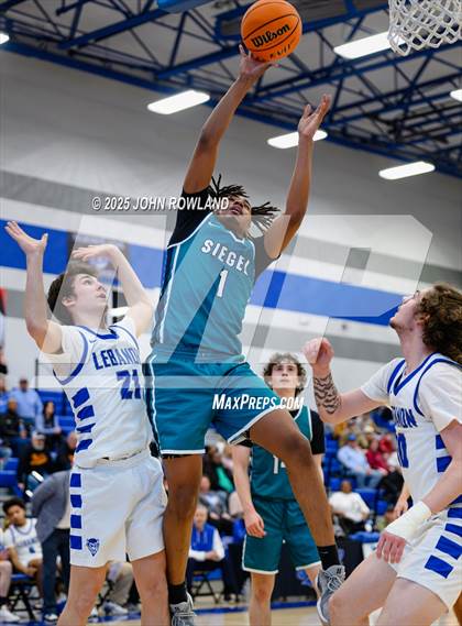 Thumbnail 1 in Siegel @ Lebanon (TSSAA 4A Regional) photogallery.