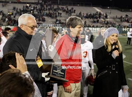 Thumbnail 1 in Cathedral Catholic vs. St. Mary's (CIF State Division 1AA Final) photogallery.