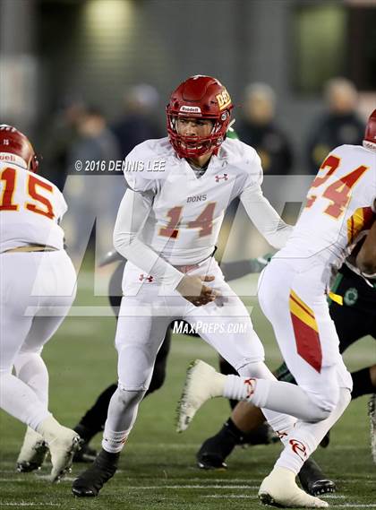 Thumbnail 1 in Cathedral Catholic vs. St. Mary's (CIF State Division 1AA Final) photogallery.