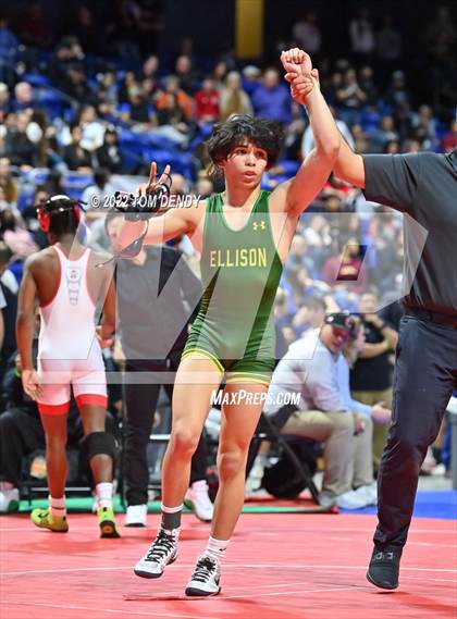 Thumbnail 3 in UIL State Championships - 6A 113lb Final photogallery.