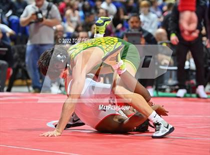 Thumbnail 3 in UIL State Championships - 6A 113lb Final photogallery.