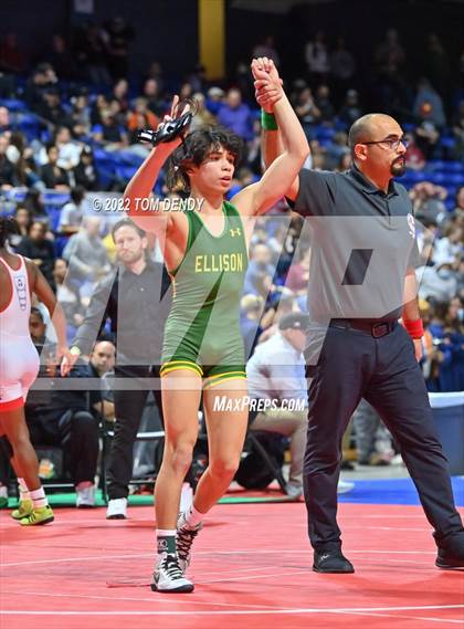 Thumbnail 1 in UIL State Championships - 6A 113lb Final photogallery.