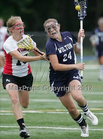 Thumbnail 3 in New Canaan vs Wilton (CIAC Class M Final) photogallery.