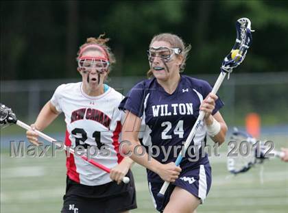 Thumbnail 1 in New Canaan vs Wilton (CIAC Class M Final) photogallery.