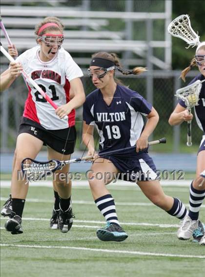 Thumbnail 3 in New Canaan vs Wilton (CIAC Class M Final) photogallery.
