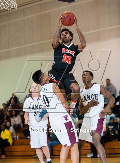 Thumbnail 2 in McClymonds vs. Weston Ranch (Modesto Christian Holiday Hoops Classic) photogallery.