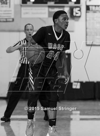 Thumbnail 2 in McClymonds vs. Weston Ranch (Modesto Christian Holiday Hoops Classic) photogallery.