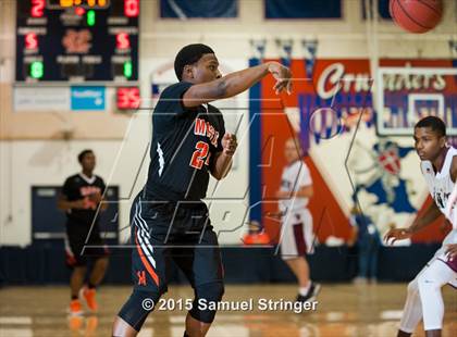 Thumbnail 2 in McClymonds vs. Weston Ranch (Modesto Christian Holiday Hoops Classic) photogallery.