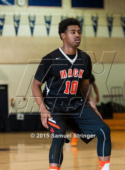 Thumbnail 3 in McClymonds vs. Weston Ranch (Modesto Christian Holiday Hoops Classic) photogallery.