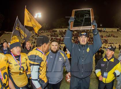 Thumbnail 1 in South Gate vs. San Fernando (CIF LA City Section D2 Final) photogallery.