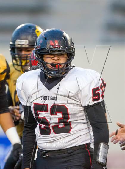 Thumbnail 1 in South Gate vs. San Fernando (CIF LA City Section D2 Final) photogallery.