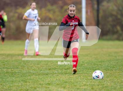 Thumbnail 3 in Coe-Brown Academy vs. Milford (NHIAA D2 Quarterfinal) photogallery.