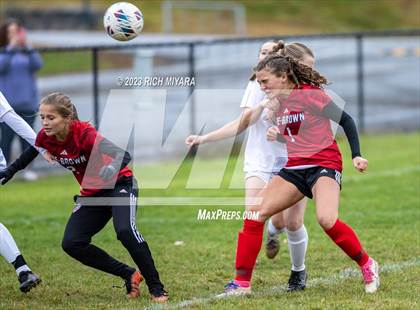Thumbnail 1 in Coe-Brown Academy vs. Milford (NHIAA D2 Quarterfinal) photogallery.