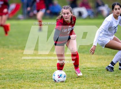 Thumbnail 1 in Coe-Brown Academy vs. Milford (NHIAA D2 Quarterfinal) photogallery.