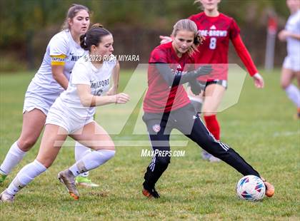 Thumbnail 2 in Coe-Brown Academy vs. Milford (NHIAA D2 Quarterfinal) photogallery.