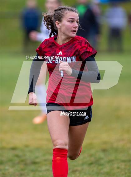Thumbnail 3 in Coe-Brown Academy vs. Milford (NHIAA D2 Quarterfinal) photogallery.