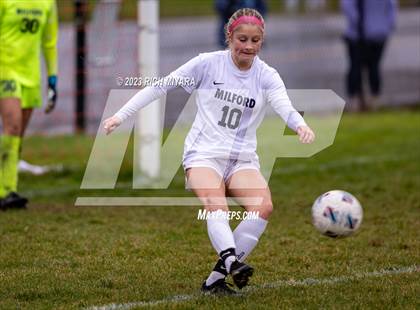 Thumbnail 3 in Coe-Brown Academy vs. Milford (NHIAA D2 Quarterfinal) photogallery.