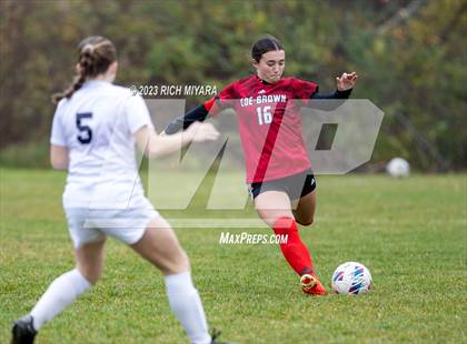 Thumbnail 2 in Coe-Brown Academy vs. Milford (NHIAA D2 Quarterfinal) photogallery.