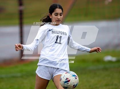Thumbnail 2 in Coe-Brown Academy vs. Milford (NHIAA D2 Quarterfinal) photogallery.