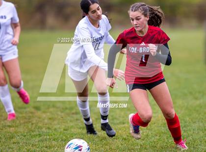 Thumbnail 1 in Coe-Brown Academy vs. Milford (NHIAA D2 Quarterfinal) photogallery.