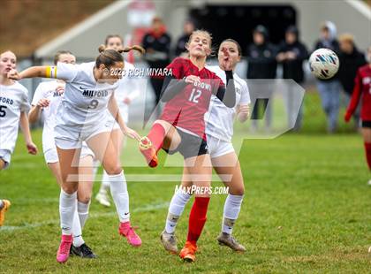 Thumbnail 3 in Coe-Brown Academy vs. Milford (NHIAA D2 Quarterfinal) photogallery.