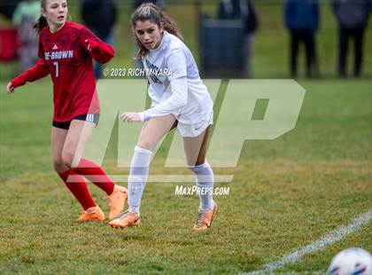 Thumbnail 1 in Coe-Brown Academy vs. Milford (NHIAA D2 Quarterfinal) photogallery.