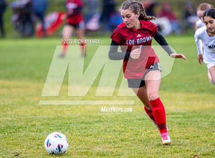 Thumbnail 1 in Coe-Brown Academy vs. Milford (NHIAA D2 Quarterfinal) photogallery.