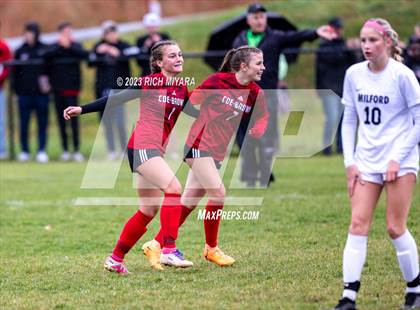 Thumbnail 3 in Coe-Brown Academy vs. Milford (NHIAA D2 Quarterfinal) photogallery.