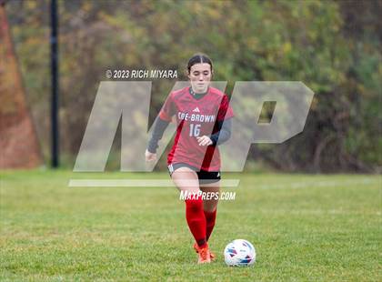 Thumbnail 1 in Coe-Brown Academy vs. Milford (NHIAA D2 Quarterfinal) photogallery.