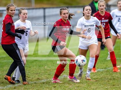 Thumbnail 1 in Coe-Brown Academy vs. Milford (NHIAA D2 Quarterfinal) photogallery.