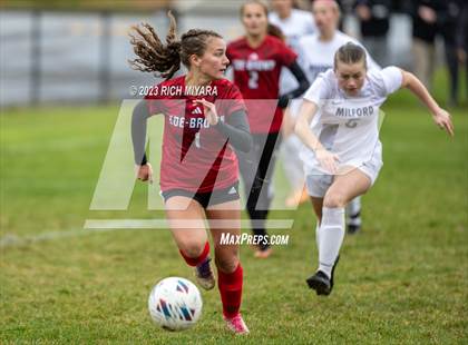Thumbnail 2 in Coe-Brown Academy vs. Milford (NHIAA D2 Quarterfinal) photogallery.