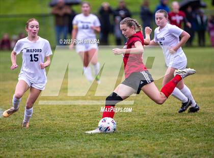 Thumbnail 2 in Coe-Brown Academy vs. Milford (NHIAA D2 Quarterfinal) photogallery.