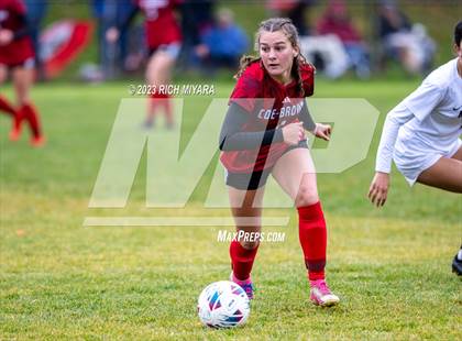 Thumbnail 2 in Coe-Brown Academy vs. Milford (NHIAA D2 Quarterfinal) photogallery.