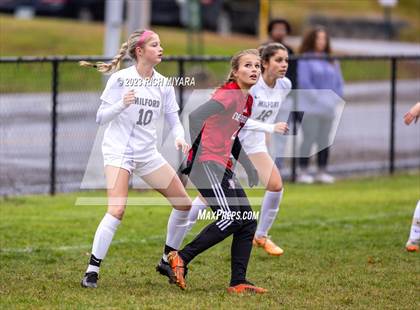 Thumbnail 2 in Coe-Brown Academy vs. Milford (NHIAA D2 Quarterfinal) photogallery.