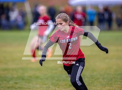 Thumbnail 2 in Coe-Brown Academy vs. Milford (NHIAA D2 Quarterfinal) photogallery.