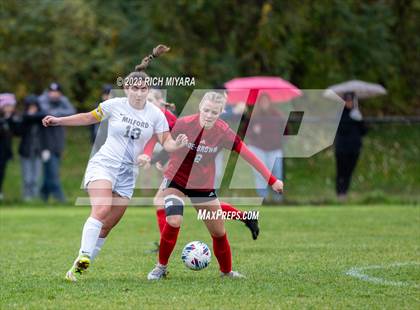 Thumbnail 1 in Coe-Brown Academy vs. Milford (NHIAA D2 Quarterfinal) photogallery.